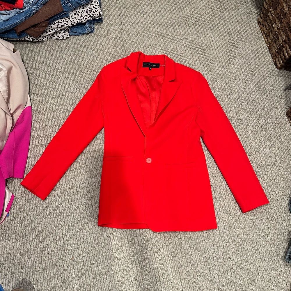 Endless Rose Red Tailored Blazer